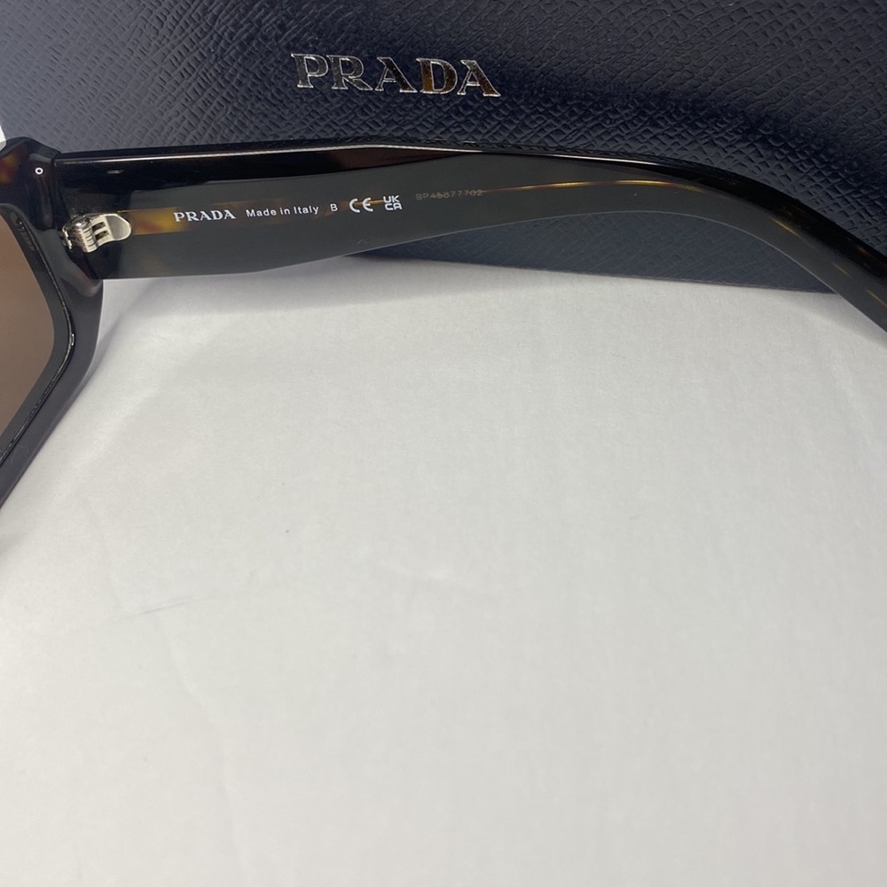 New - Prada PRADA SYMBOLE PR 06YS Tortoise/Dark Brown 53/21/145 unisex S… - Picture 12 of 17